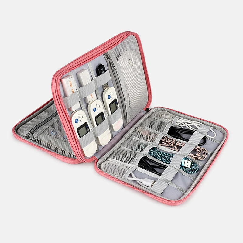 Travel Electronic Accessories Organizer Bag