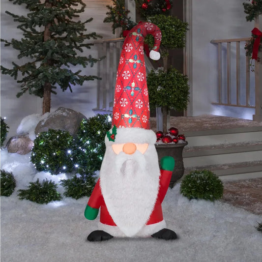 Outdoor Inflatable Santa Claus Christmas Decorations