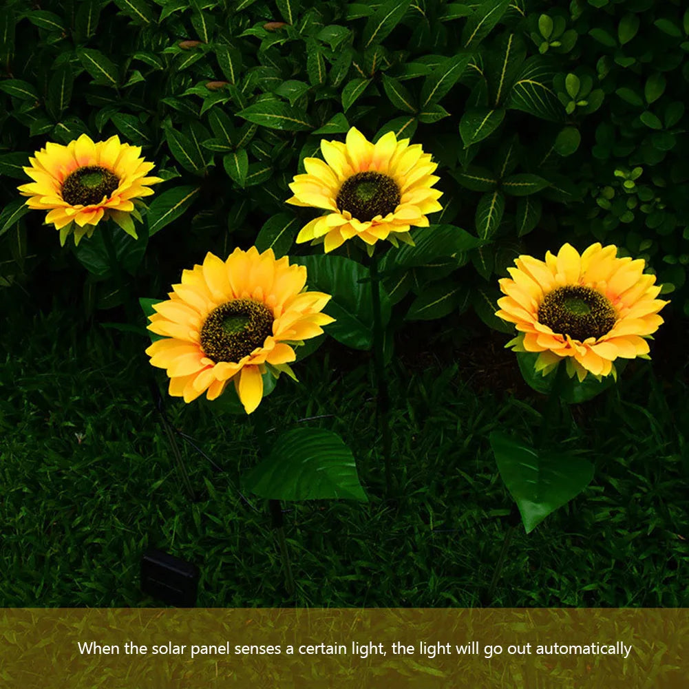 LED Sunflower Lawn Atmosphere Light