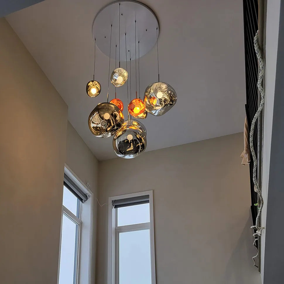Indoor Led Chandeliers Hanging Lamps Light Fixture