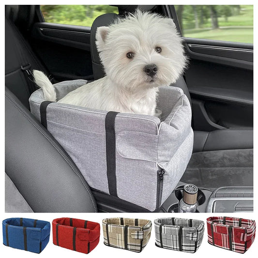 Portable Car Safety Pet Seat For Small Dogs & Cats