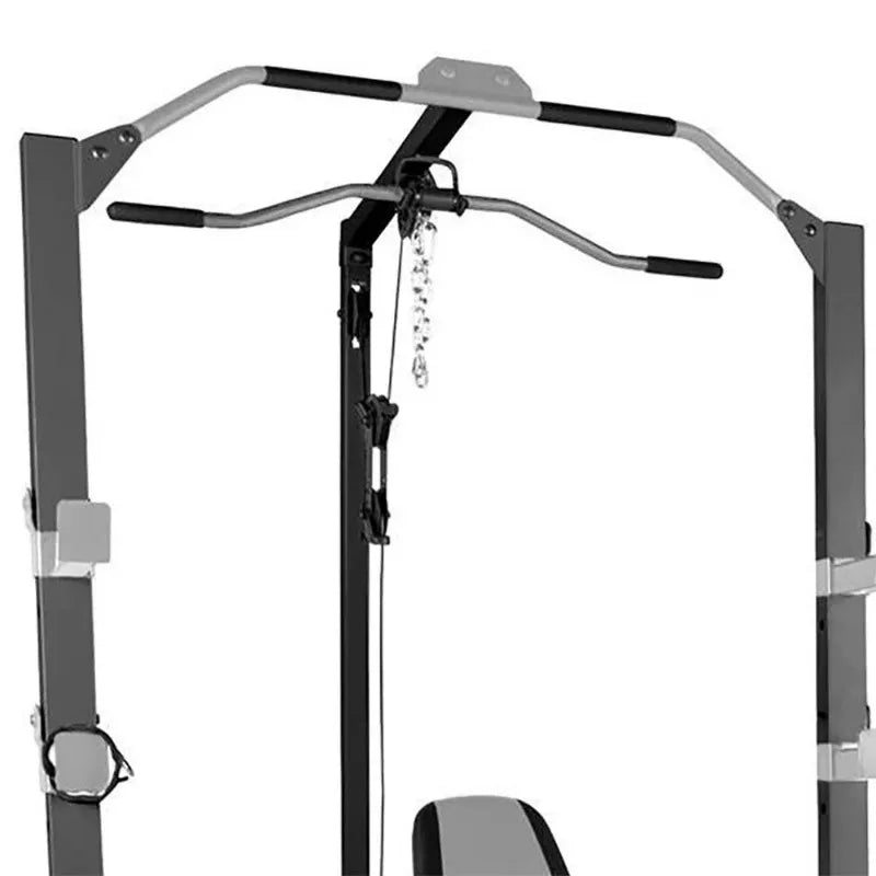 Fitness Deluxe Cage System Machine with Weight Lifting Bench