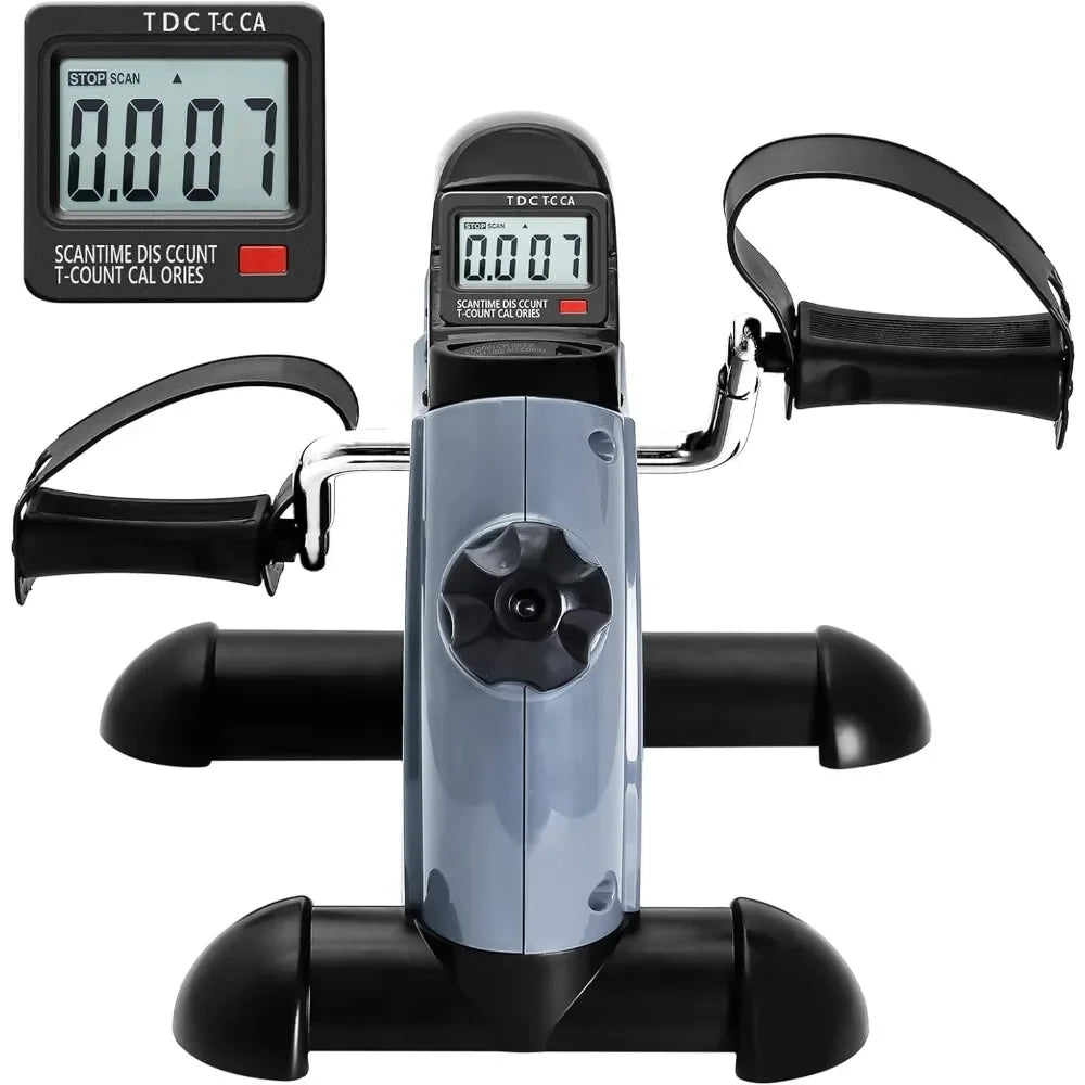 Mini Portable Exercise Bike with LCD Screen Displays